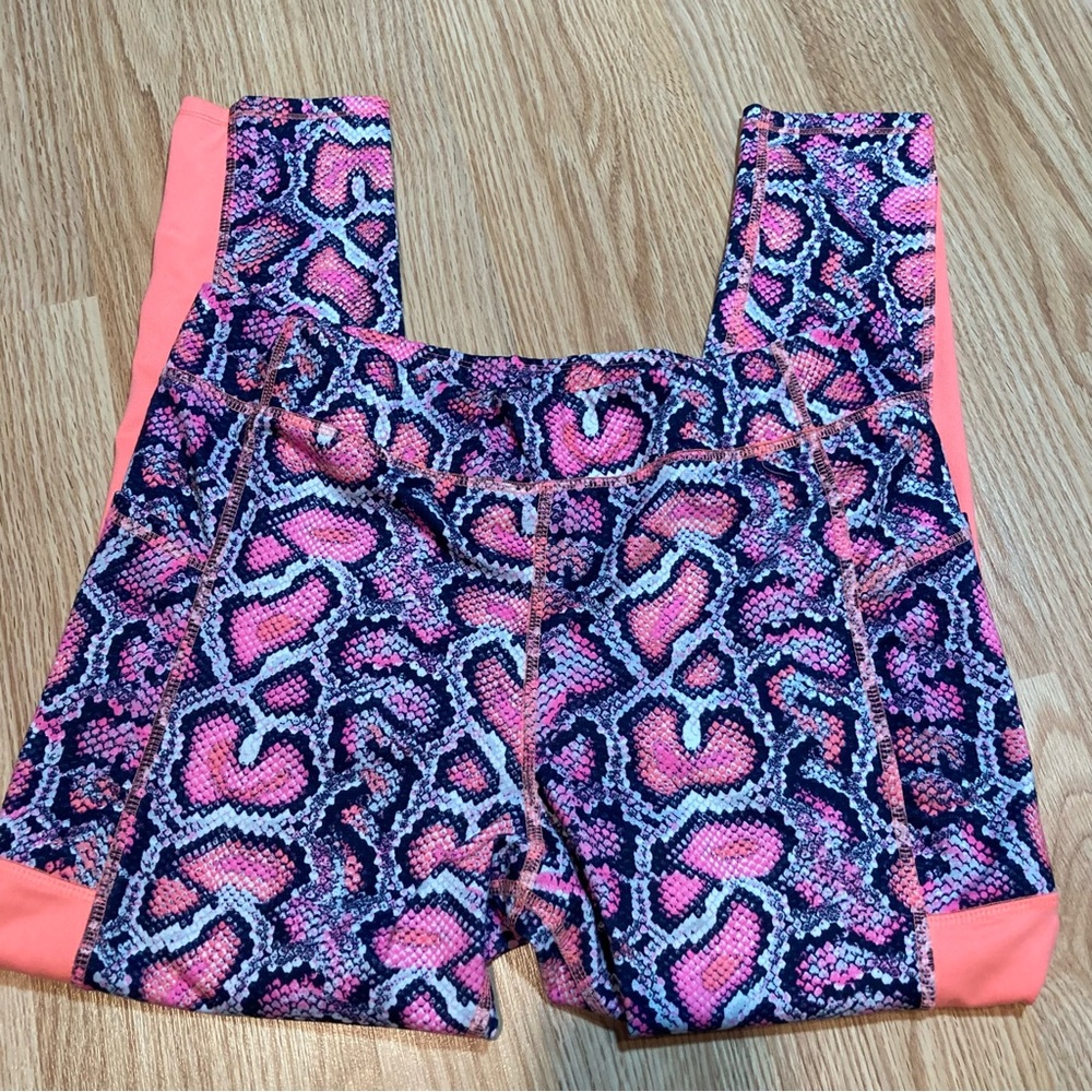 Athletic Works girls plus athletic leggings XL‎